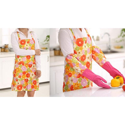 Waterproof PVC Kitchen Apron with Pockets by HitMyNeed