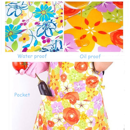 Waterproof PVC Kitchen Apron with Pockets by HitMyNeed
