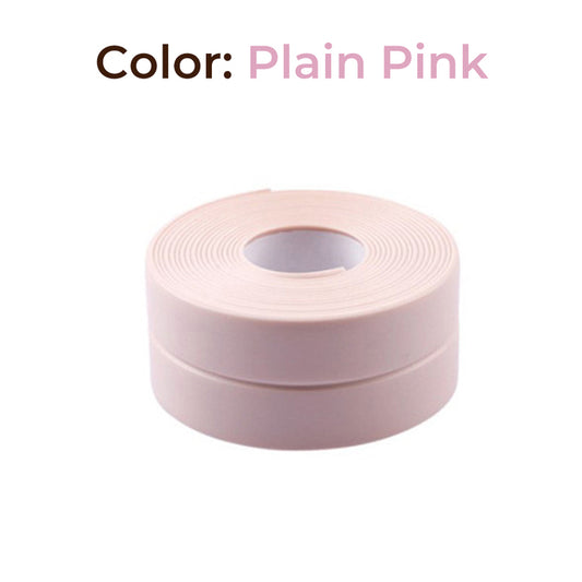 Waterproof PVC Sealing Tape for Bathroom & Kitchen 3-8cm pink 3-2m by HitMyNeed