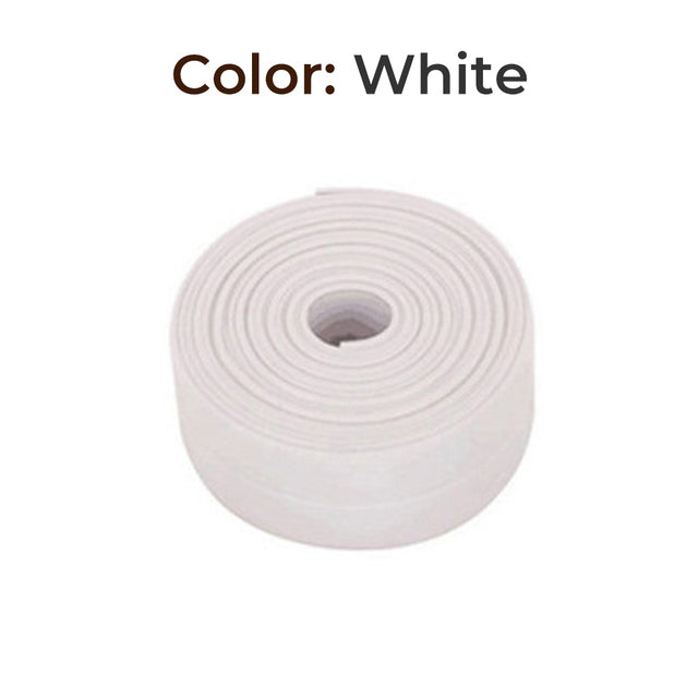 Waterproof PVC Sealing Tape for Bathroom & Kitchen 3-8cm white 3-2m by HitMyNeed