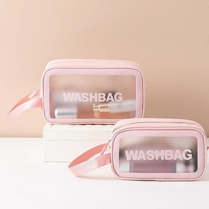 Waterproof PVC Travel Toiletry Washbag Tote by HitMyNeed