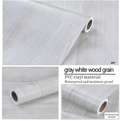 Waterproof PVC Wood Grain Self-Adhesive Sticker Roll by HitMyNeed