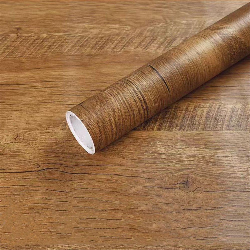 Waterproof PVC Wood Grain Self-Adhesive Sticker Roll new-pak-wood 60x200cm by HitMyNeed