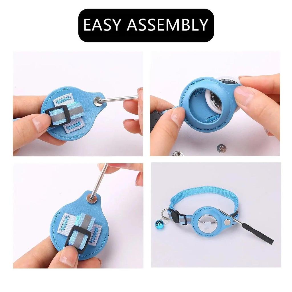 Waterproof Reflective Anti-Lost Cat Collar with Bell by HitMyNeed