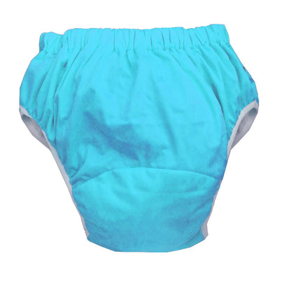 Waterproof Reusable Diaper Cover for Older Children & Adults blue l by HitMyNeed