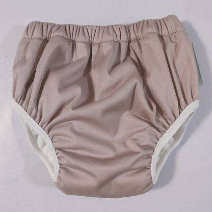 Waterproof Reusable Diaper Cover for Older Children & Adults light-brown l by HitMyNeed