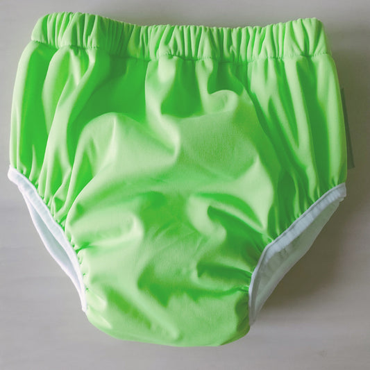 Waterproof Reusable Diaper Cover for Older Children & Adults light-green l by HitMyNeed