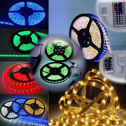 Waterproof RGB 5m LED Strip Light with 5050 SMD by HitMyNeed