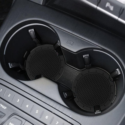 Waterproof Rubber Car Cup Holder Coasters (2 pcs) by HitMyNeed