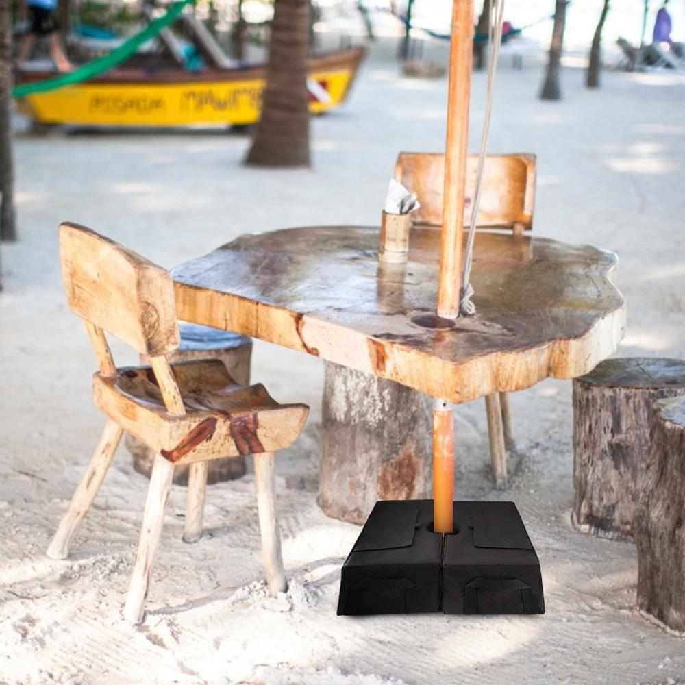 Waterproof Sand-Filled Outdoor Umbrella Weight Base by HitMyNeed