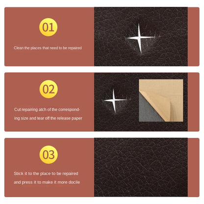 Waterproof Self Adhesive Leather Repair Patch by HitMyNeed