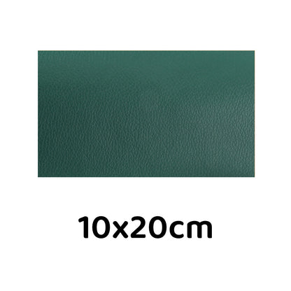 Waterproof Self Adhesive Leather Repair Patch dark-green-10x20cm by HitMyNeed