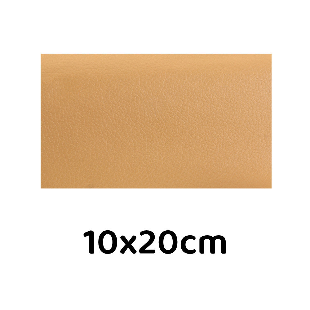 Waterproof Self Adhesive Leather Repair Patch khaki-10x20cm by HitMyNeed