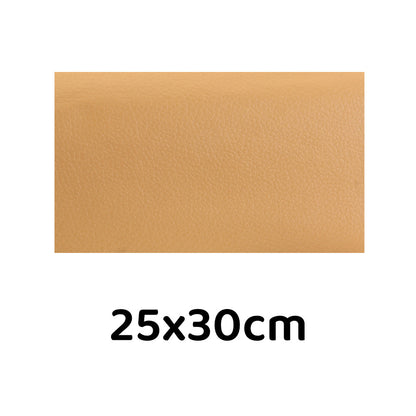 Waterproof Self Adhesive Leather Repair Patch khaki-25x30cm by HitMyNeed
