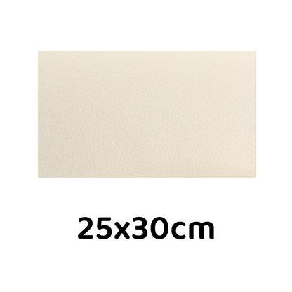 Waterproof Self Adhesive Leather Repair Patch off-white-25x30cm by HitMyNeed