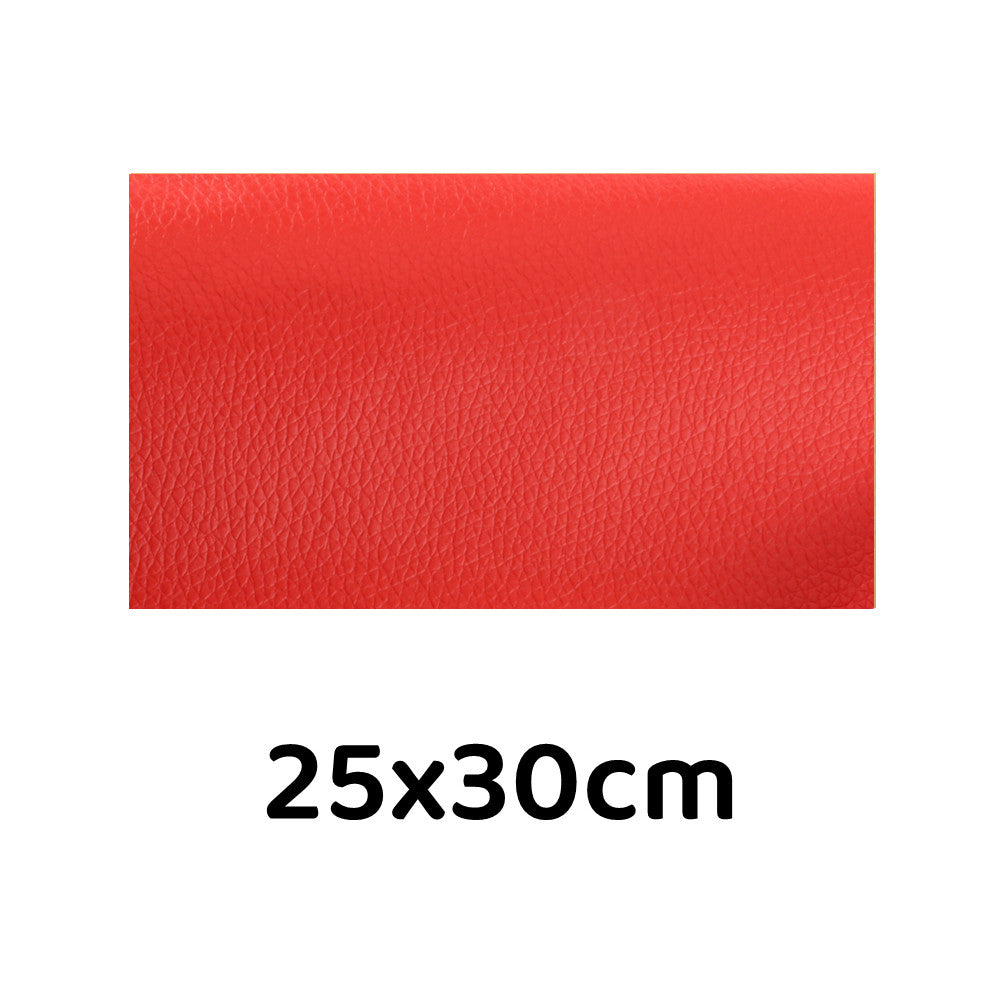 Waterproof Self Adhesive Leather Repair Patch red-25x30cm by HitMyNeed