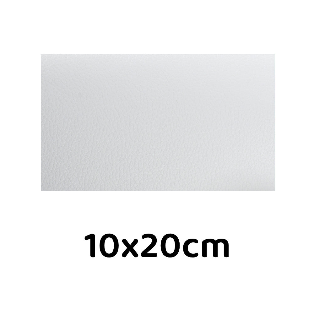 Waterproof Self Adhesive Leather Repair Patch white-10x20cm by HitMyNeed