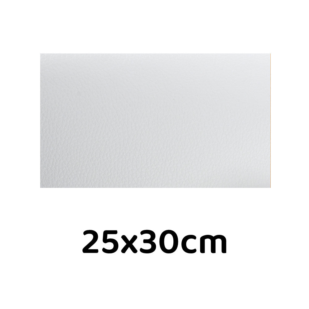Waterproof Self Adhesive Leather Repair Patch white-25x30cm by HitMyNeed