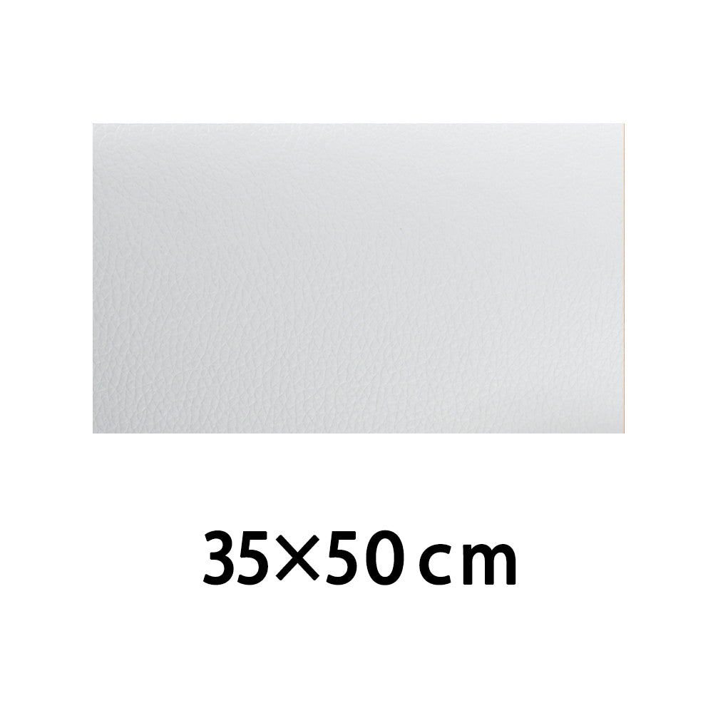 Waterproof Self Adhesive Leather Repair Patch white-35x50cm by HitMyNeed