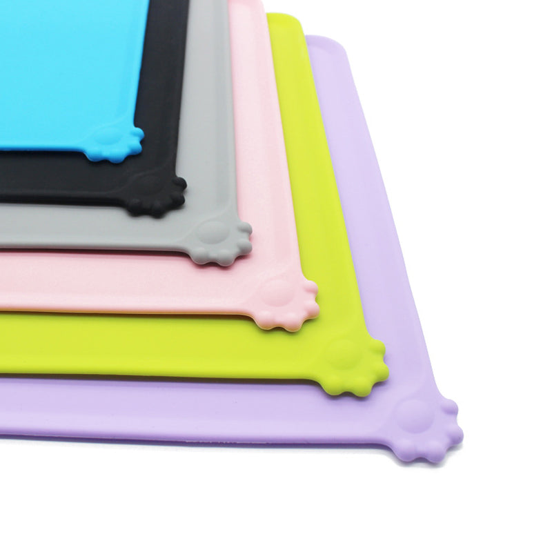 Waterproof Silicone Pet Feeding Mat 48.5 x 30cm by HitMyNeed