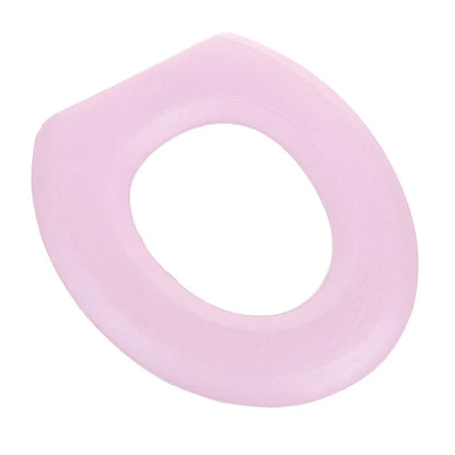 Waterproof Soft O-Shape Toilet Seat Cover Cushion a1 by HitMyNeed