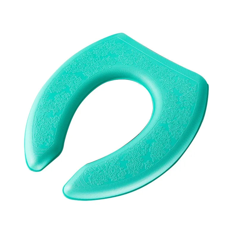 Waterproof Soft O-Shape Toilet Seat Cover Cushion b2 by HitMyNeed