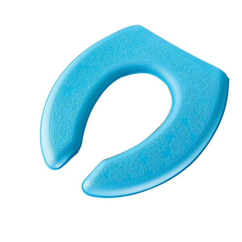 Waterproof Soft O-Shape Toilet Seat Cover Cushion b4 by HitMyNeed