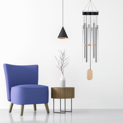 Waterproof Solar LED Wind Chime for Outdoor Decor by HitMyNeed