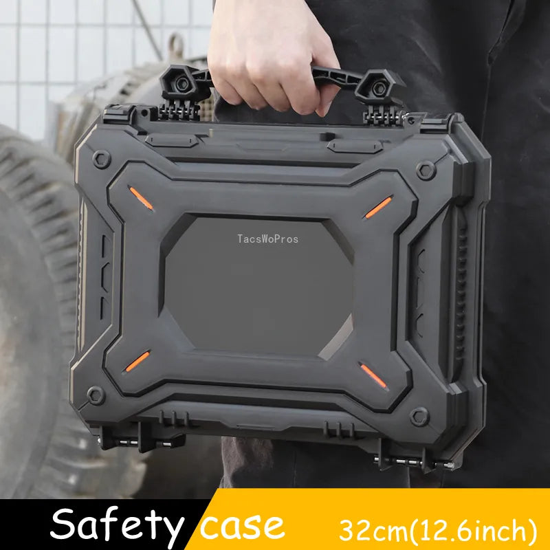Waterproof Tactical Pistol Carry Case with Foam by HitMyNeed