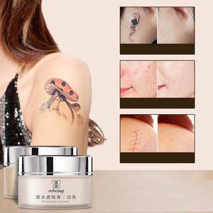 Waterproof Tattoo & Scar Concealer Cream 60ml by HitMyNeed