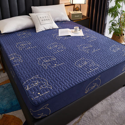 Waterproof Thick Mattress Protector Fitted Cover 4 90x200x30cm by HitMyNeed