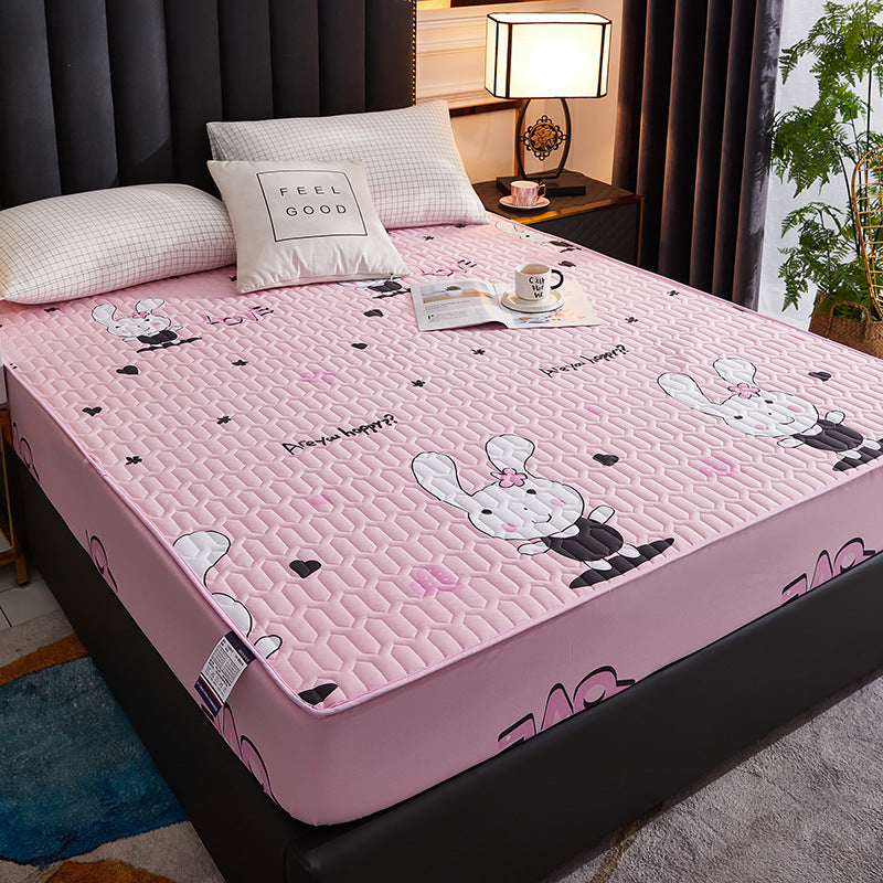Waterproof Thick Mattress Protector Fitted Cover 5 90x200x30cm by HitMyNeed