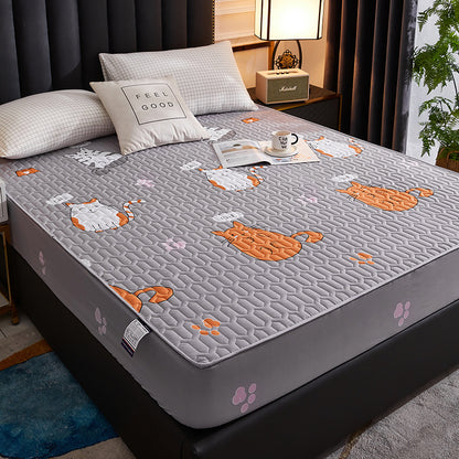 Waterproof Thick Mattress Protector Fitted Cover 8 90x200x30cm by HitMyNeed