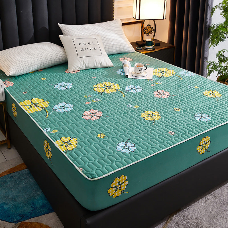 Waterproof Thick Mattress Protector Fitted Cover 9 90x200x30cm by HitMyNeed