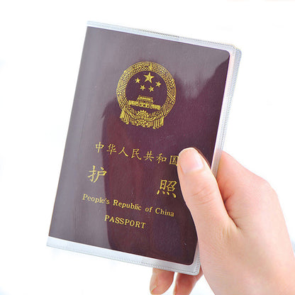 Waterproof Transparent Passport Cover PVC Sleeve by HitMyNeed