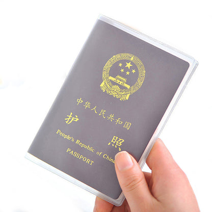 Waterproof Transparent Passport Cover PVC Sleeve by HitMyNeed
