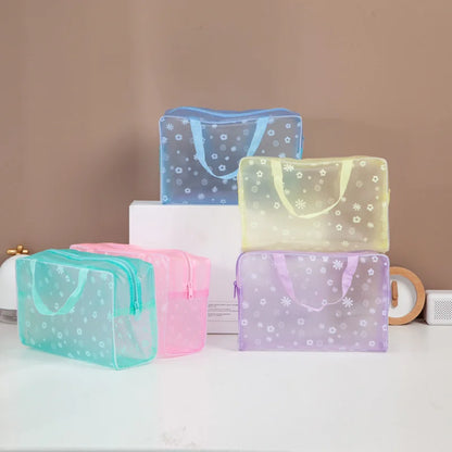 Waterproof Transparent PVC Toiletry & Makeup Bag by HitMyNeed