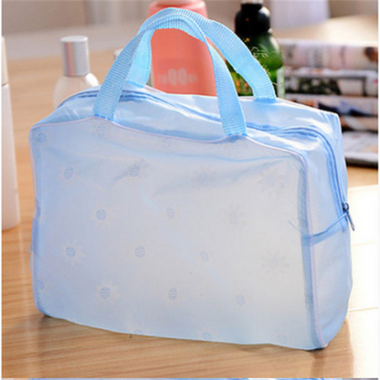 Waterproof Transparent PVC Toiletry & Makeup Bag by HitMyNeed