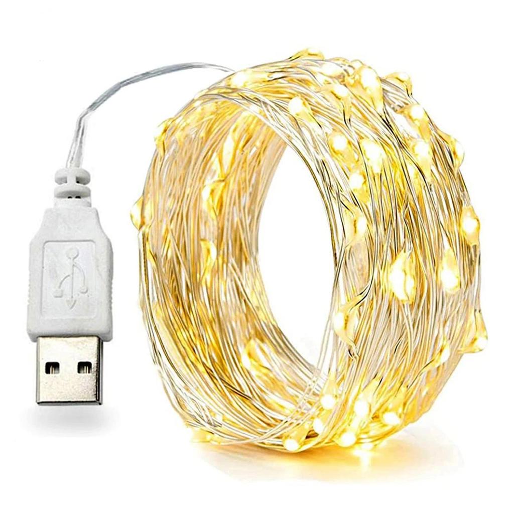 Waterproof USB Copper Wire Fairy String Lights by HitMyNeed