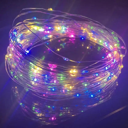 Waterproof USB Copper Wire Fairy String Lights multiple-colors 1meter-by-usb by HitMyNeed