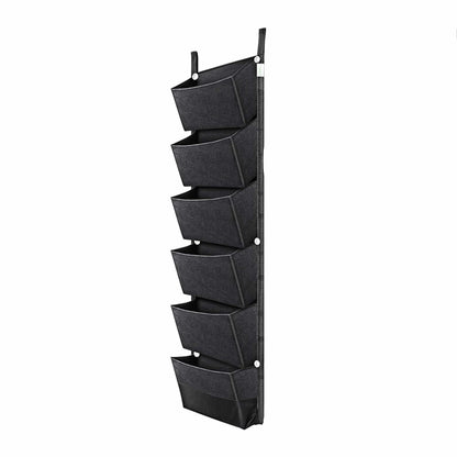 Waterproof Vertical Garden Wall Planter (6 Pockets) black by HitMyNeed