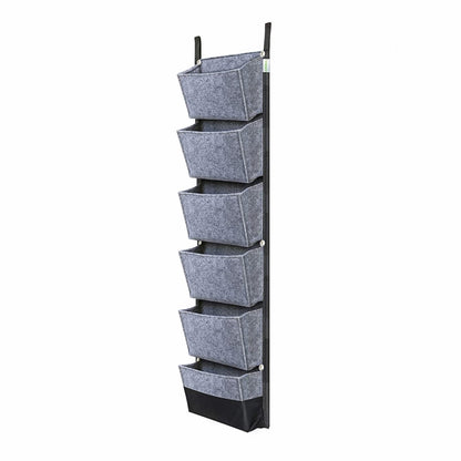 Waterproof Vertical Garden Wall Planter (6 Pockets) grey by HitMyNeed