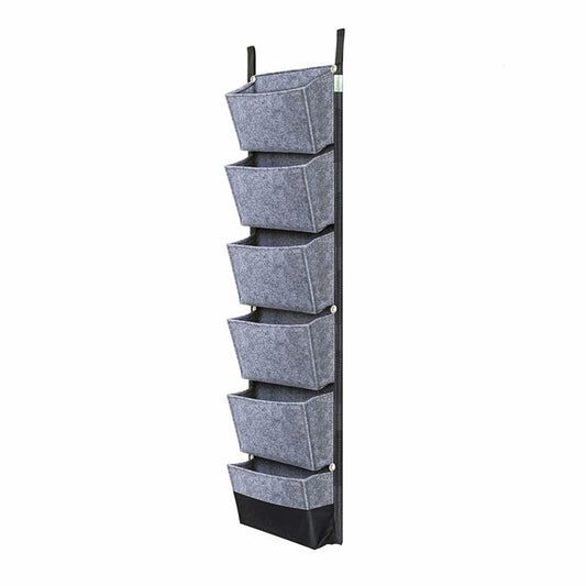 Waterproof Vertical Garden Wall Planter (6 Pockets) grey by HitMyNeed