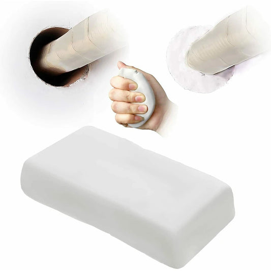 Waterproof Wall & Pipe Hole Sealant Glue, Solid Hole Sealant for Walls and Pipes Four (2+2) by HitMyNeed