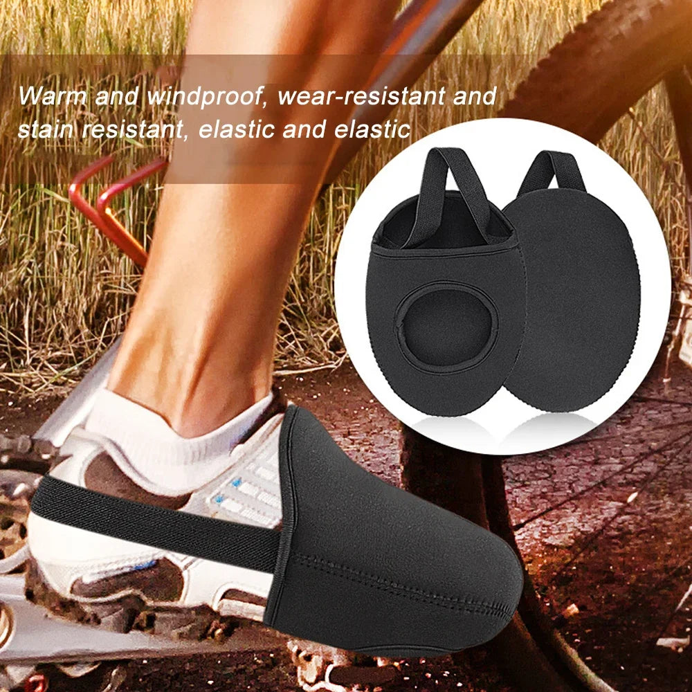 Waterproof Winter Cycling Shoe Toe Covers by HitMyNeed