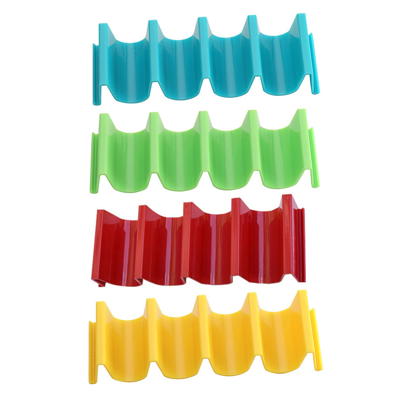 Wave Taco Stand Holder for 4 Tacos by HitMyNeed