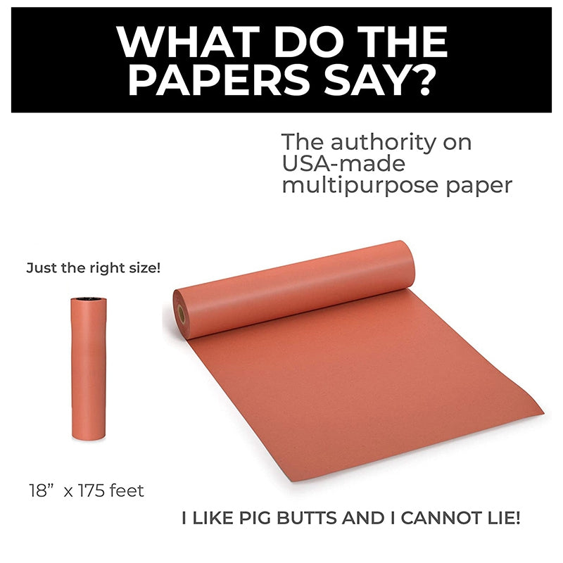 Wax Free Butcher Wrapping Paper Roll 18" x 175 ft by HitMyNeed
