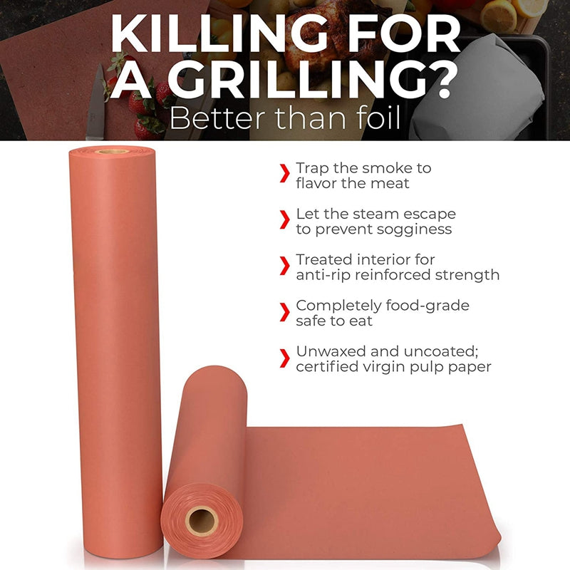 Wax Free Butcher Wrapping Paper Roll 18" x 175 ft by HitMyNeed