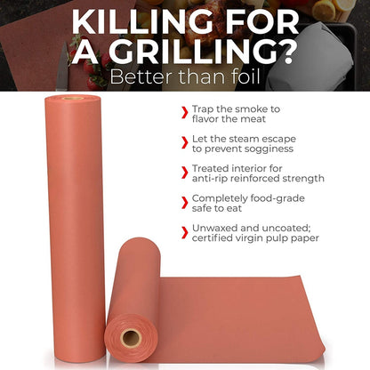 Wax Free Butcher Wrapping Paper Roll 18" x 175 ft by HitMyNeed