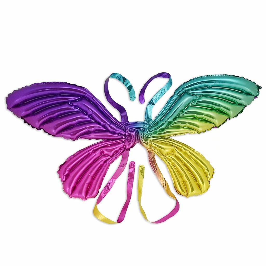 Wearable Foil Angel Wings Balloon Costume Prop f by HitMyNeed